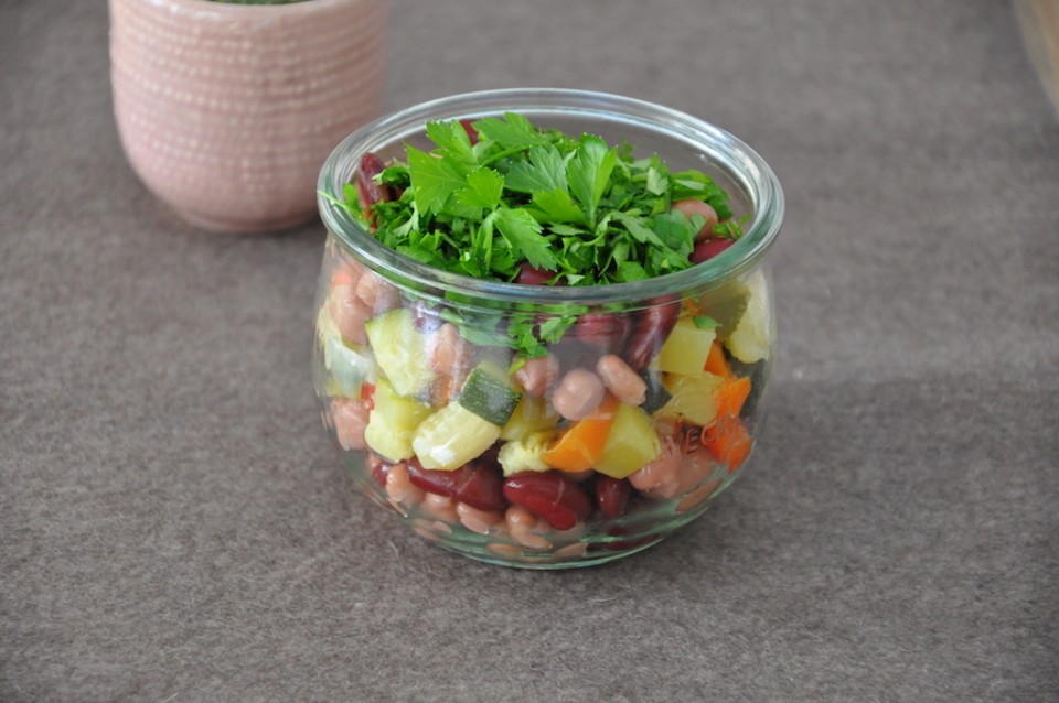 Bohnen-Salat
